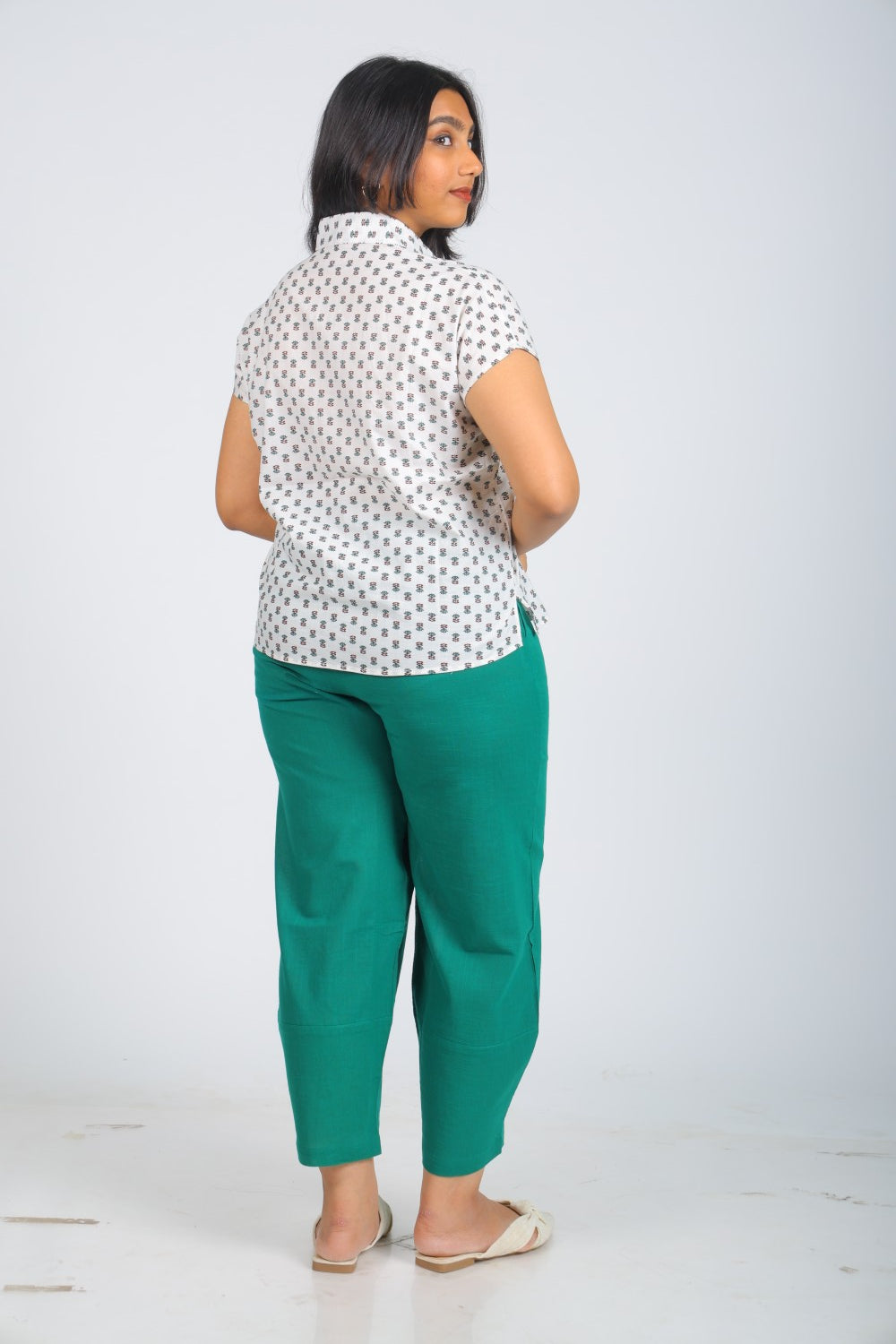 Tilton Ankle Green Pant