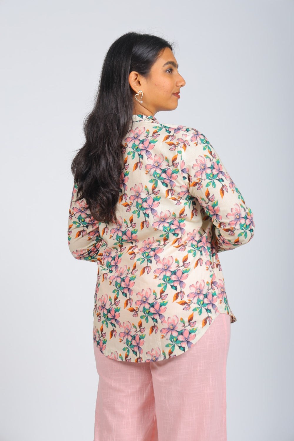 Sunlit Flora Printed Shirt