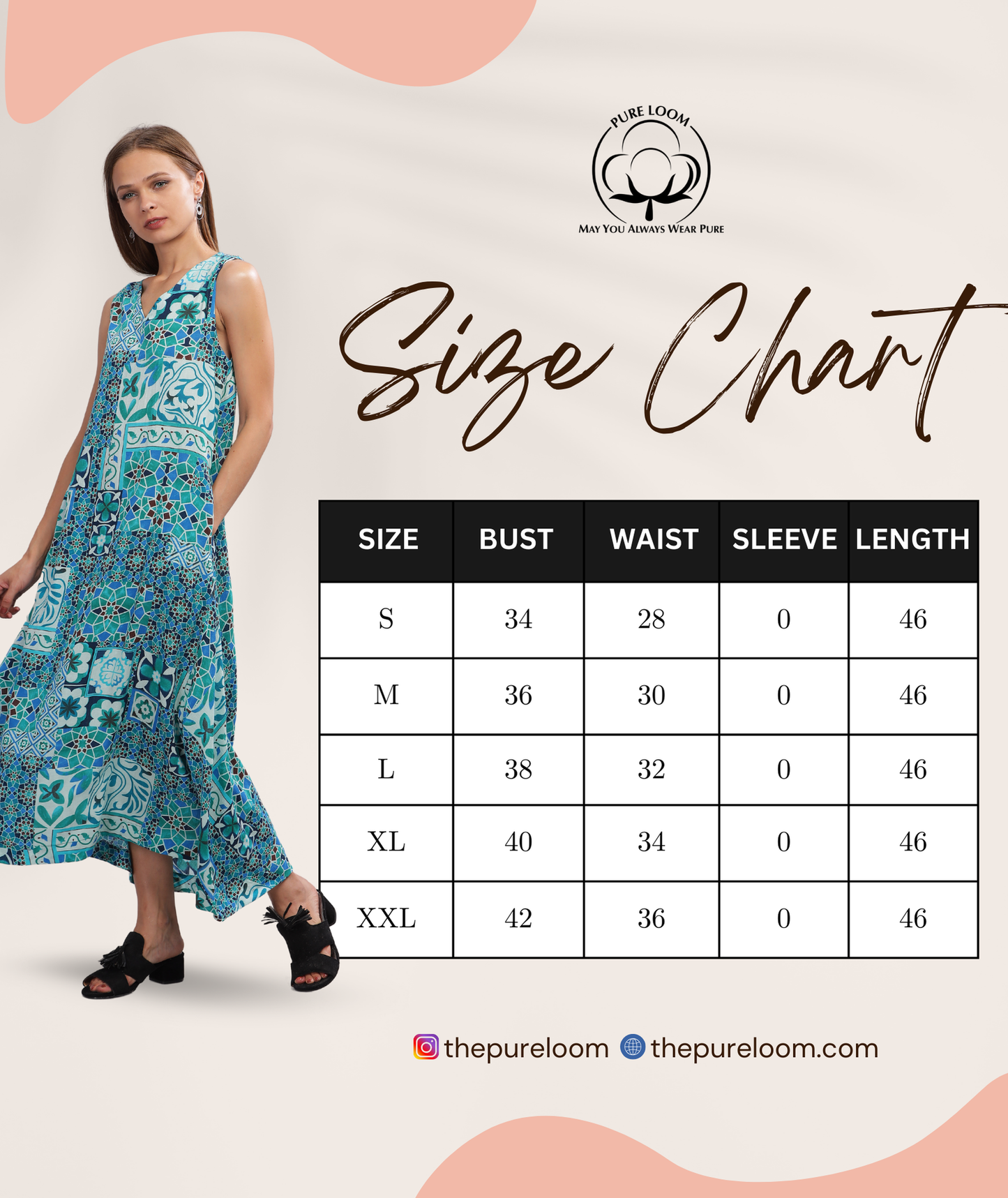 Cuba Printed Long Dress