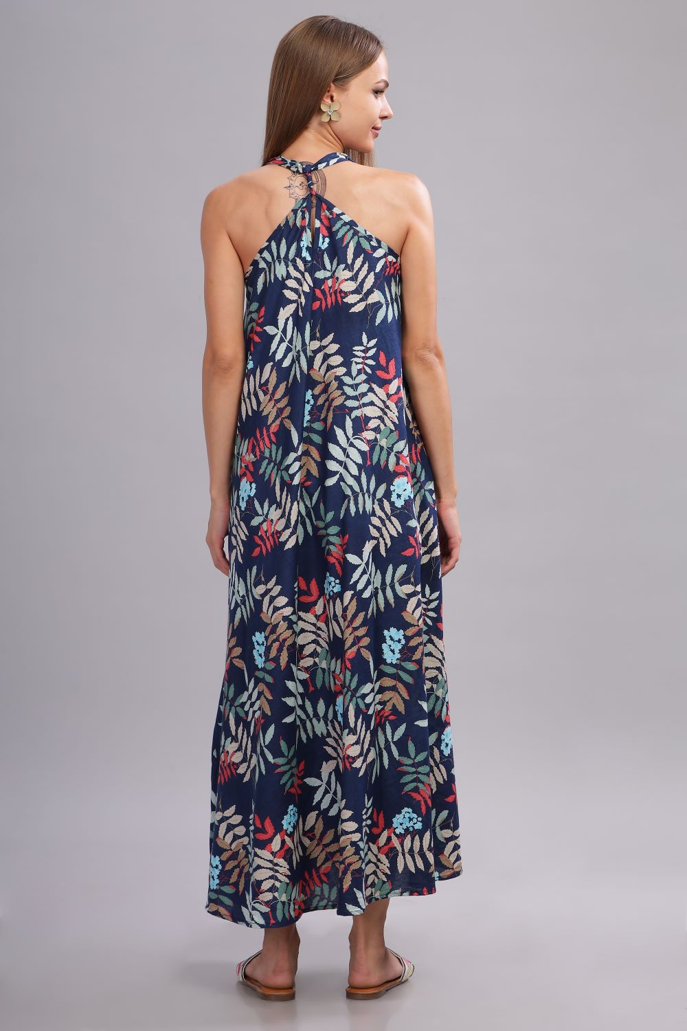 Nirali Blue Long Dress