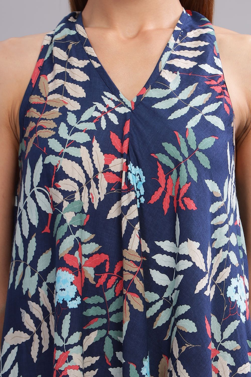 Nirali Blue Long Dress