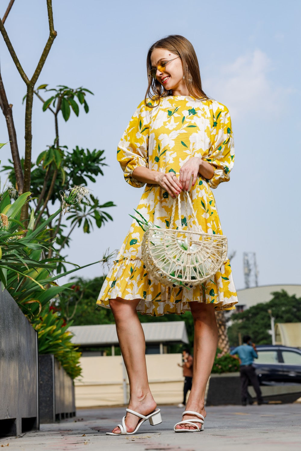 Lemony Yellow Dress