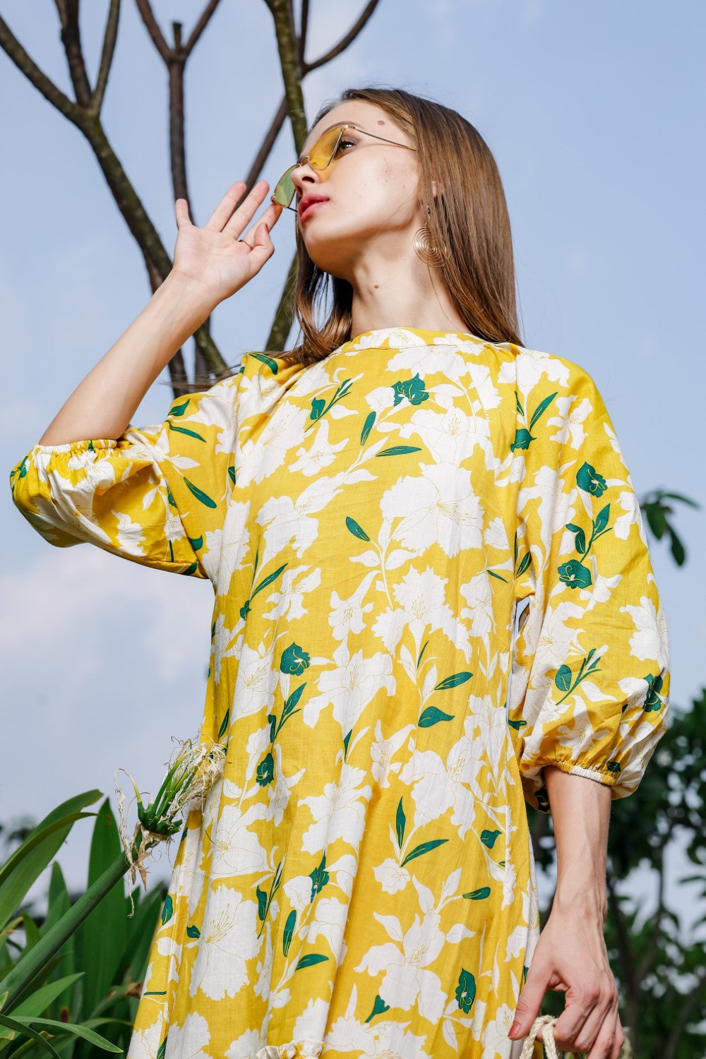 Lemony Yellow Dress
