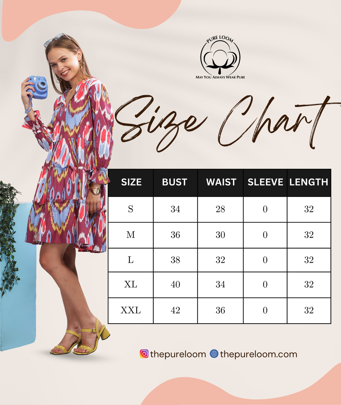 Ikat Print Short Dress