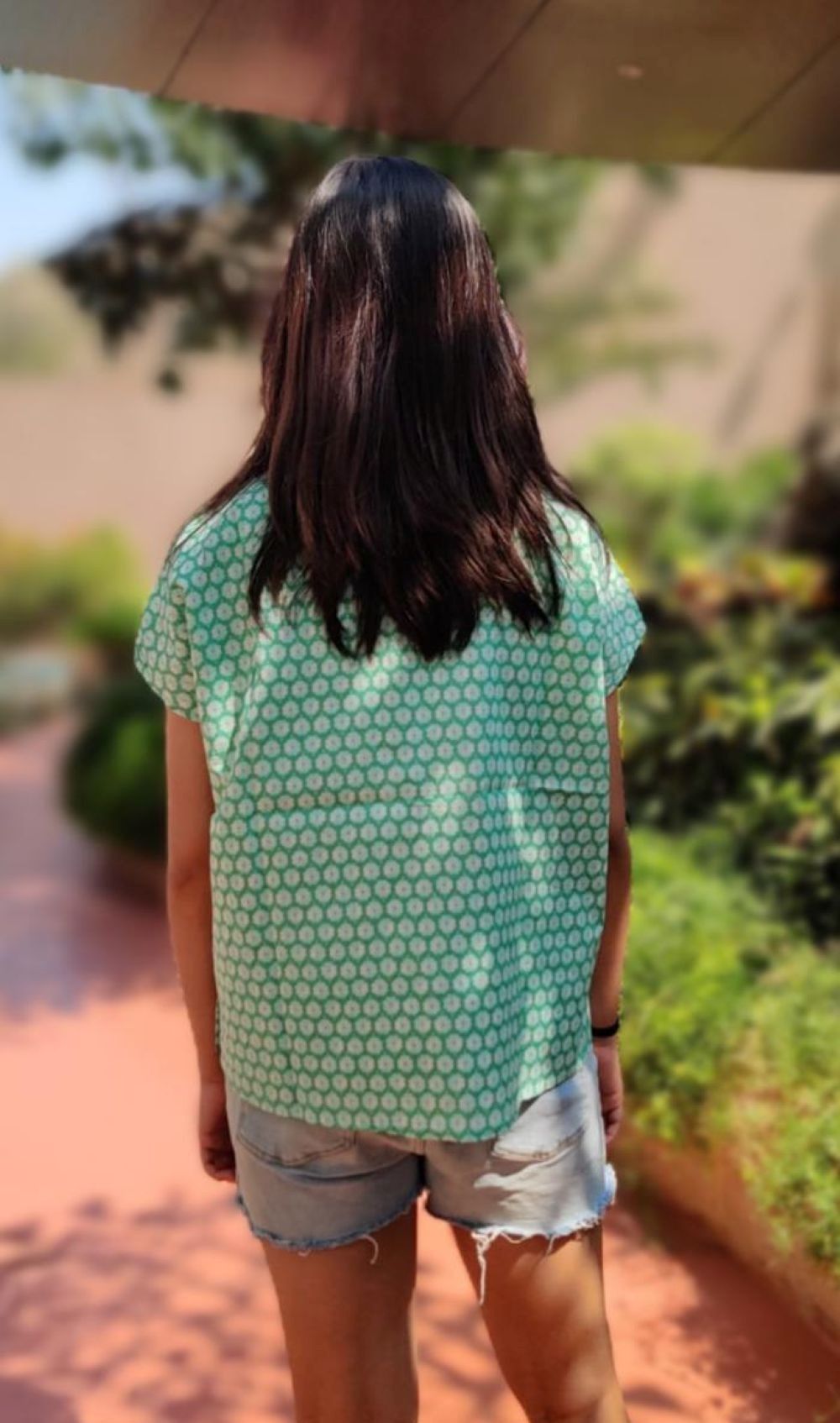 Mint Flora Shirt