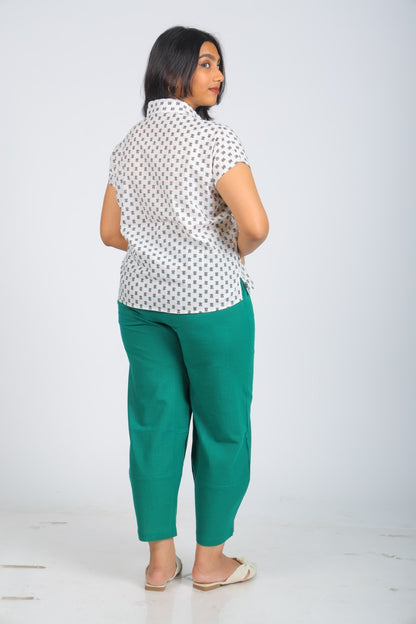 Tilton Ankle  Green Pant