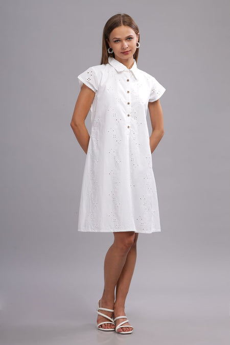 White Shirt Dress