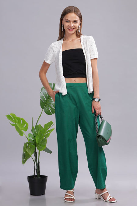 Tilton Ankle  Green Pant