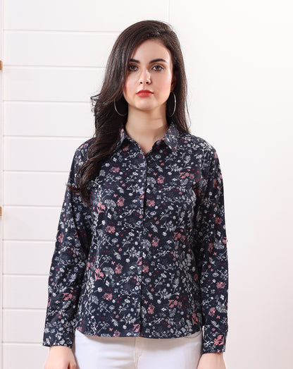 Women Black Casual Shirt